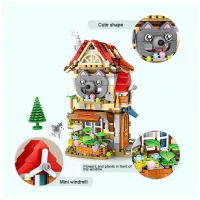 Конструктор LOZ mini Лісова хатина без фігурок (1225) - 3