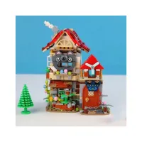 Конструктор LOZ mini Лісова хатина без фігурок (1225) - 4