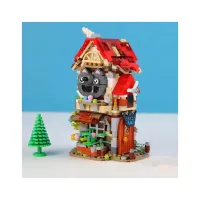 Конструктор LOZ mini Лісова хатина без фігурок (1225) - 5