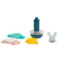 Розвиваюча іграшка Taf Toys пірамідка Кролик колекція Полярне сяйво (12445) - 2