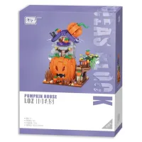 Конструктор LOZ mini Гарбузовий будиночок без фігурок (1249) - 2