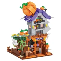 Конструктор LOZ mini Гарбузовий будиночок без фігурок (1249) - 1