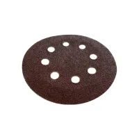 Круг зачистний Зеніт 125 мм з отворами під пилевивод (10 шт.) Р60 (12500060) - 2