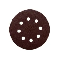 Круг зачистний Зеніт 125 мм з отворами під пилевивод (10 шт.) Р60 (12500060) - 1