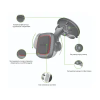 Універсальний автотримач Intaleo CM01GP (1283126483677) - 4