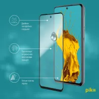 Скло захисне Piko Full Glue Xiaomi Redmi Note 9 Pro black (1283126501883) - 4