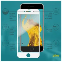 Скло захисне Piko Full Glue Apple iPhone SE 2020 white (1283126502927) - 2