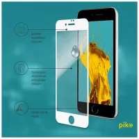 Скло захисне Piko Full Glue Apple iPhone SE 2020 white (1283126502927) - 4