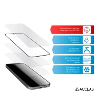 Скло захисне ACCLAB Full Glue Samsung A52 Black (1283126510540) - Зображення 4