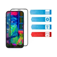 Скло захисне ACCLAB Full Glue MOTO E7 Power (1283126514395) - 4