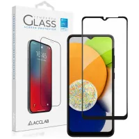 Скло захисне ACCLAB Full Glue Samsung A03 Black (1283126521621) - Зображення 1