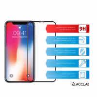 Стекло защитное ACCLAB Full Glue ESD Apple Iphone X/XS/11 Pro (1283126532139) - Image 2