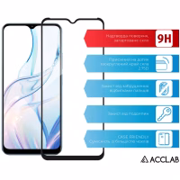 Стекло защитное ACCLAB Full Glue Realme C30S Black (1283126551888) - Image 3