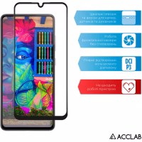 Стекло защитное ACCLAB Full Glue Samsung A25 5G Black (1283126573965) - Image 5