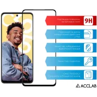 Скло захисне ACCLAB Full Glue Realme C55 Black (1283126579714) - 3
