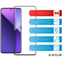 Скло захисне ACCLAB Full Glue Xiaomi Redmi Note 13 Pro Plus 5G Black (1283126583827) - 3