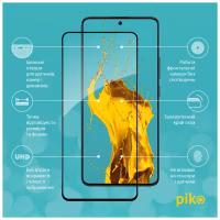 Скло захисне Piko Full Glue Xiaomi Redmi Note 13 Pro Plus 5G Black (1283126584022) - Image 2