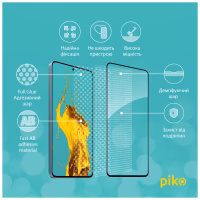 Скло захисне Piko Full Glue Xiaomi Redmi Note 13 Pro Plus 5G Black (1283126584022) - Image 3