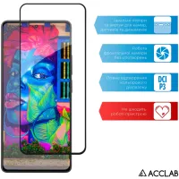 Стекло защитное ACCLAB Full Glue Xiaomi Poco M6 Pro Black (1283126589775) - Изображение 5