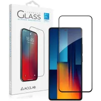 Стекло защитное ACCLAB Full Glue Xiaomi Poco M6 Pro Black (1283126589775) - Изображение 1