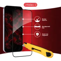 Скло захисне Intaleo Full Glue Apple iPhone 16 Pro Max Black (1283126593819) - 5