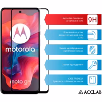 Стекло защитное ACCLAB Full Glue Moto G04 Black (1283126594250) - Image 3