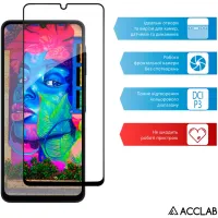 Скло захисне ACCLAB Full Glue Samsung A06 Black (1283126598814) - 5