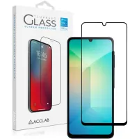 Скло захисне ACCLAB Full Glue Samsung A06 Black (1283126598814) - 1