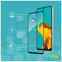Скло захисне Piko Full Glue Infinix Hot 50i Black (1283126607097) - 4