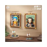 Конструктор LOZ mini Об'ємна картина Мона Ліза без фігурок (1286) - 2