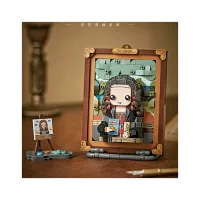 Конструктор LOZ mini Об'ємна картина Мона Ліза без фігурок (1286) - 1