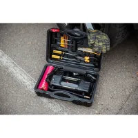 Автомобільний компресор Poputchik 85л/хв, 10 А (13-015-IS) - 8