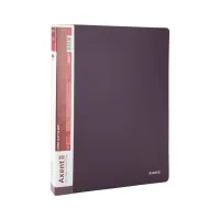 Папка с зажимом Axent A4 700 мкм Прозрачная Сливовая (1301-11-A) - Изображение 2