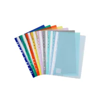 Папка-швидкозшивач Axent А4 з перфорацією 120/150 мкм Синя (1318-02-A) - Зображення 2