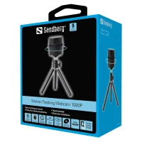 Веб-камера Sandberg Motion Tracking Webcam 1080P + Tripod Black (134-27) - 4