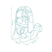 Розвиваюча іграшка Smoby Little Черепашка 2 в 1 (140310) - 3