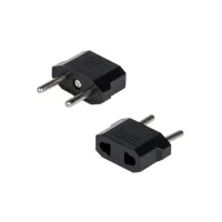 Перехідник Atcom UK/US-розетка - Евро-вилка, черный (14345) - Зображення 1