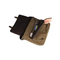 Сумка Vintage Коричнева (14588) - Зображення 9