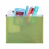 Папка на блискавці Axent zip-lock А5 Waves-3 (1498-42-A) - Image 3
