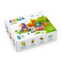 Набір для творчості Lipaka Тварини Меганабір пластиліну самозагуст. (15012-UA01) - 3