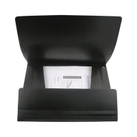 Папка на резинках Axent A4 500 мкм black (1508-01-A) - Зображення 2