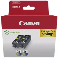 Картридж Canon CLI-36 color TWIN-pack (1511B025) - Изображение 2