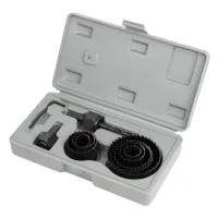 Коронка Sigma по дереву набірна Ø19, 22, 29, 32, 38, 44, 51, 65 мм (кейс) (1520111) - 2