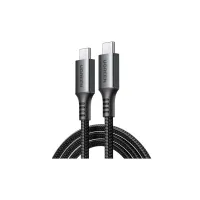 Дата кабель USB-C to USB-C 1.0m 60W US567 black Ugreen (15373) - Зображення 1