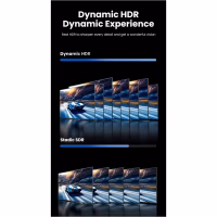 Кабель мультимедийный DisplayPort M to DisplayPort M 2.0m 16K DP118 black Ugreen (15384) - Image 6