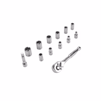 Набір торцевих головок Tolsen дюймових 1/4" 13шт Профі (15390) - Image 2