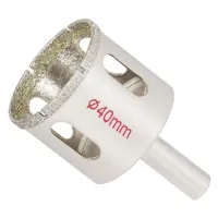 Коронка Sigma алмазна по кераміці та склу 40мм (1541401) - 1