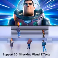 Кабель мультимедійний HDMI M to HDMI micro M 2.0m V2.1 8K60Hz HD164 black Ugreen (15517) - Зображення 6