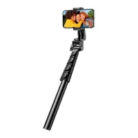Штатив Ugreen LP680 Selfie Stick Tripod with Bluetooth Remote Black (15609) - 2