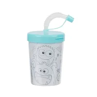 Набір для творчості Crayola Стаканчик-розмальовка Монстри З олівцями (15765-A) - 1